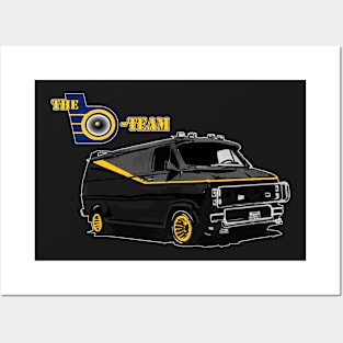 The B-Team Bass Van Posters and Art